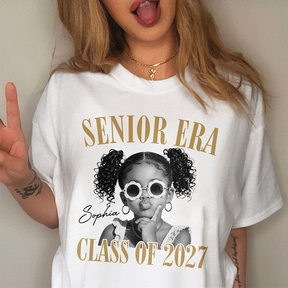 Custom Retro Senior 2027 - Senior Era Comfort Shirt - Personalized Class of 2027 Gift HA75 922106