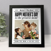Custom Photo Happy Mother's Day To The Greatest Mom Picture Frame HA75 920686