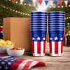 America's 250th Birthday Patriotic 20oz Reusable Aluminum Cups For Parties, Events LM32 899295