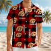 Custom Photo Dog Cat Plaid Hawaii Shirt – Personalized Pet Shirt Gift for Pet Lovers TH10 169489