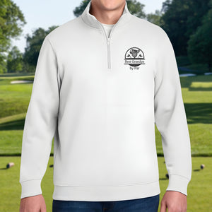 Personalized Life Is Full Of Important Choices Embroidered Golf Quarter Zip Sweater, Unique Golf Enthusiast Gift LM32 897599