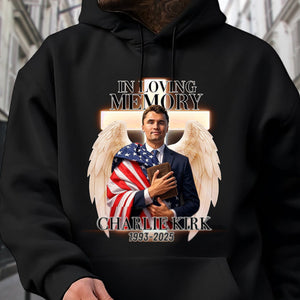 In Loving Memory Of Charlie Kirk Dark Shirt HO82 65776
