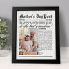 Custom Photo To The Best Grandma For Mother's Day Picture Frame TH10 892599