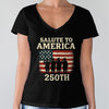 Salute To America 250th Veteran Dark Shirt Happy America 250 Gifts CH07 896690