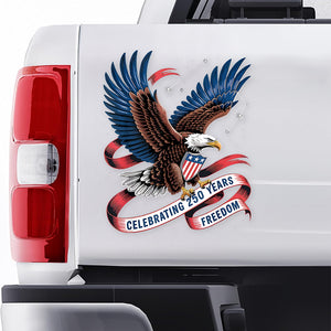 Celebrating 250 Years Freedom Car Window Decal Sticker HA75 898356