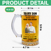 Custom Photo My Son Is My Pride And Joy Print Glass Beer Mug Father's Day Gift For Son HA75 892208