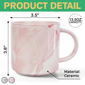 Custom Portrait Photo For Dog Cat Lover Marble Mug TH10 892511