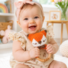 Custom Cute Bear Crochet Baby Rattle Toy with Name - Newborn Gift, Baby Shower Gift LM32 669453