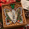Funny Santa Brought A Little Christmas Cast Butterfly Money Holder Ornament, Holiday Decor Gift LM32 670335