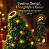 Christmas Projector Light - Flexible Tree Lamp for Bedroom, Ceiling, Desk & Holiday Decor HA75 919096
