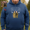Custom Photo Dad With Daughter, Son Sweatshirt HO82 894170