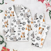 Custom Photo Dog Cat Paw For Dog Cat Lover Pajamas Christmas HO82 K228 888684