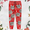 Custom Photo With Christmas Pattern Cat Men and Women's Sweatpants TH10 N304 888740