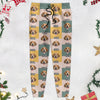 Custom Dog Photo With Christmas Pattern For Men and Women Sweatpants N304 889678