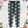 Custom Cat Photo With Christmas Pattern For Men and Women Sweatpants N304 889680