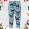 Custom Dog Photo With Paw Pattern Sweatpants TA29 889806