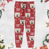 Custom Photo and Name I Love My Family, Dog, Cat Pants Christmas Gift TA29 HA75 892125