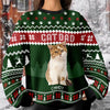 Custom Photo Cat Dad Cat Mom Ugly Sweater HA75 892896