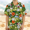 Custom Photo Funny Golfer Face Hawaii Shirt - Personalized Gift for Golfer LM32 897491