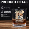 Custom Dog Cat Photo This Human Belong To Us Whiskey Glass HO82 902710