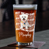 Custom Photo Best Dog Dad Ever Beer Glass - Father’s Day Gift for Dog & Cat Owners HA75 921370