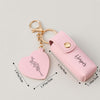 Custom Name Engraved Birth Flower Lipstick Keychain Case With Mirror - Valentine Gift, Birthday Gift for Her LM32 897659