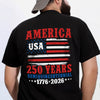 America 250 Years Semiquincentennial Back Shirt TH10 894667