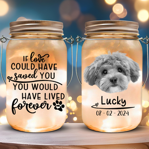 Custom Photo You Would Have Lived Forever Memorial Mason Jar Light LM32 893161