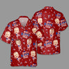Custom Face Best Dad Ever USA Flag Hawaiian Shirt Gift For Father's Day CH07 911470