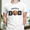 Custom Photo Dog - Dog's Dad, Dog's Mom Bright Shirt HA75 892474