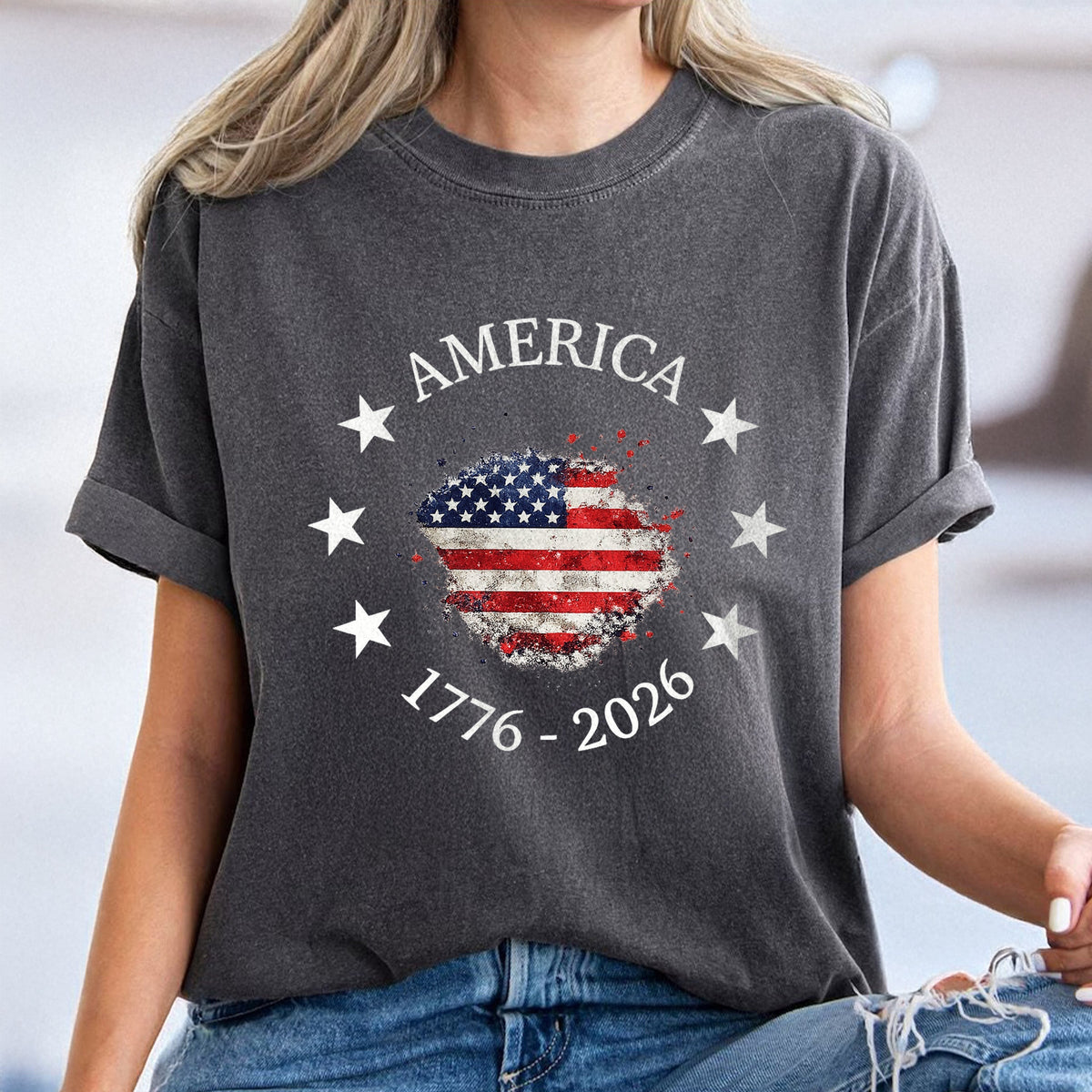 America 250th Anniversary 1776 – 2026, Vintage USA Flag Patriotic Comfort Shirt TH10 170123