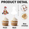 Custom Photo Santa Baby Christmas Cupcake Toppers LM32 893913