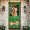 Custom Cute 3D Dog Merry Woofmas Christmas Decoration Door Cover LM32 897121