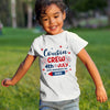 Personalized Kid Name Cousin Crew 4th of July Baby Onesie LM32 893519