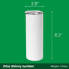Skeleton Halloween Skinny Tumbler HO82 894954