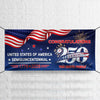 Custom Name USA 250 Freedom Banner – 1776–2026 Semiquincentennial Patriotic Party Decoration HO82 902208