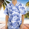 Custom Dog Breeds Chinoiserie Toile De Jouy Style Personalized Hawaiian Shirt HA75 892544