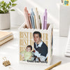 Personalized Photo Best Dad Ever Building Block Pen Holder - Gift For Family, Father's Day LM32 669071