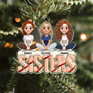 Personalized Sister For Life Acrylic Ornament TH10 896423