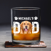 Custom Dog Photo Whiskey Glass For Dog Dad TH10 892915