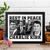 Rest In Peace For Charlie Kirk Memorial Picture Frame HO82 65738