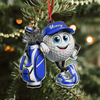 Personalized Golf Christmas Acrylic Ornament Gift for Golf Lovers TH10 171151
