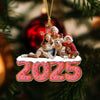 Custom Photo Sweet Family Acrylic Ornament Christmas Tree Decoration HA75 897920