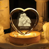 Custom Family Photo Engraved Crystal Photo With Light TH10 898179