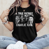 Justice for Charlie Kirk - Prayers Up for Charlie Dark Shirt HA75 64410