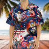 Custom Photo 4th of July America Flag Bald Eagle Hawaiian Shirt LM32 897917