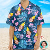 Custom Funny Face Birthday Aloha Hawaiian Shirt - Personalized Shirt Gift for Beach Party Outfit HA75 921118