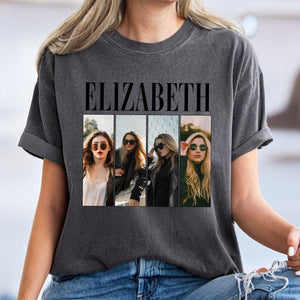 Custom Photo Bootleg Comfort Color Shirt Personalized Vintage Shirt CH07 899374