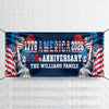 Custom Family Name USA 250th Anniversary 1776-2026 Banner HO82 901584