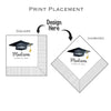 Personalized Graduation Napkins - Class of 2026 Grad Cap Party Beverage Cocktail Napkins LM32 899755
